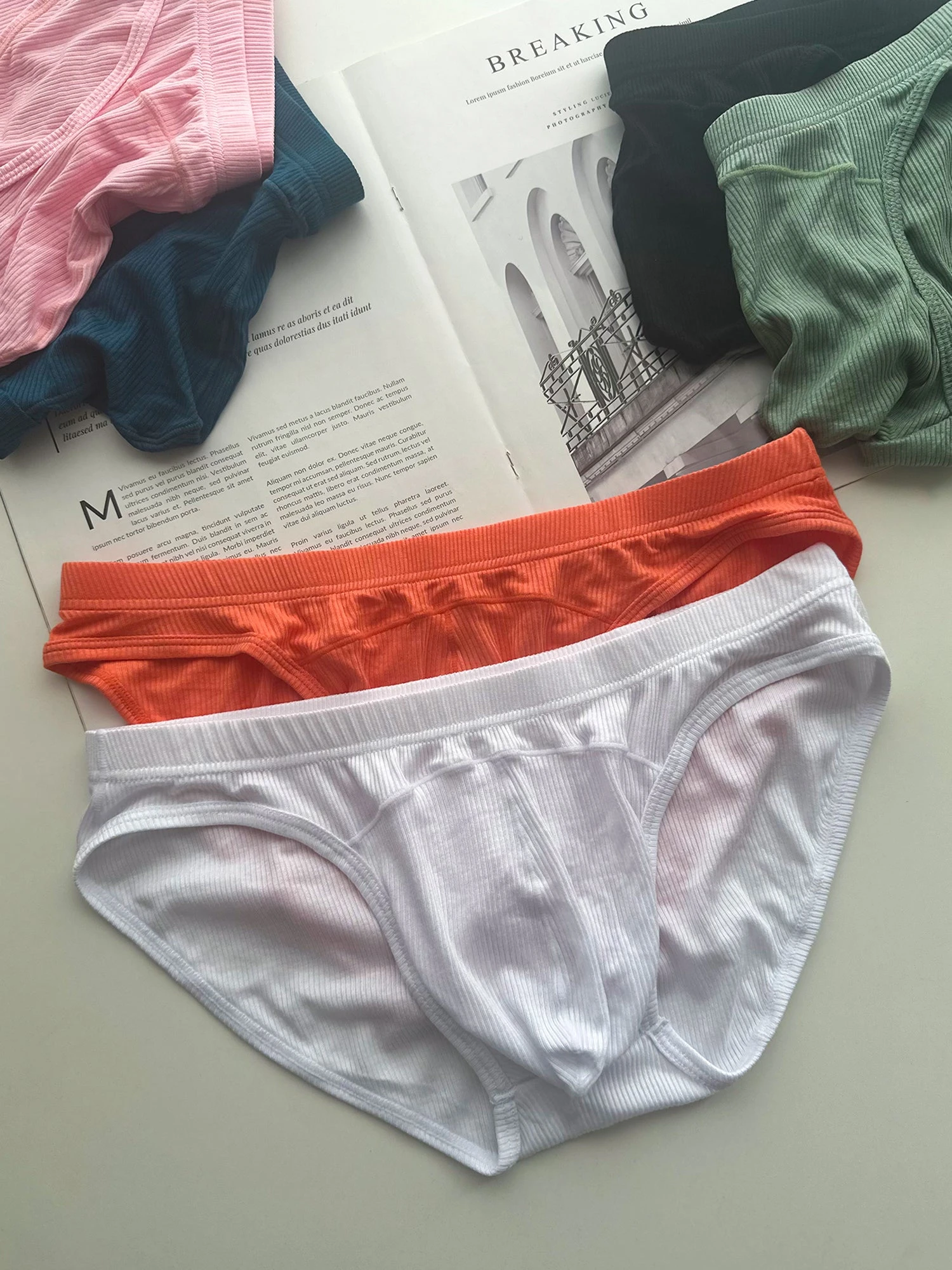 3 Pack Men's Sexy Threaded U-Shaped Briefs(3 Pack Mens Sexy Threaded U Shaped Briefs) 9 3 Pack Men's Sexy Threaded U-Shaped Briefs(3 Pack Mens Sexy Threaded U Shaped Briefs) - Image 9