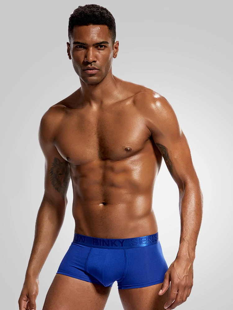 2 Pack Men's U Convex Modal Breathable Trunks(2 Pack Mens U Convex Modal Breathable Trunks Mrsaker) 6 2 Pack Men's U Convex Modal Breathable Trunks(2 Pack Mens U Convex Modal Breathable Trunks Mrsaker) - Image 6