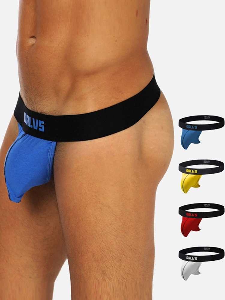 3 Pack Low-Cut Cotton Men's Thong With Enhanced Pouch(3 Pack Mens Sexy Low Rise String Thong) 7 3 Pack Low-Cut Cotton Men's Thong With Enhanced Pouch(3 Pack Mens Sexy Low Rise String Thong) - Image 7
