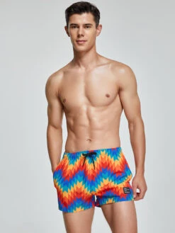 Men's Quick-drying Board Shorts With Drawstring(Mens Quick Drying Board Shorts With Drawstring)