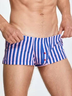 Men's Color Stripes Trunks With Button Fly(Mens Color Stripes Trunks With Button Fly) 26 Men's Color Stripes Trunks With Button Fly(Mens Color Stripes Trunks With Button Fly) -Mr Saker 04256179 5a901f84 1ff2 4eb8 96d0 b433934078ff