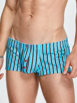 Men's Color Stripes Trunks With Button Fly(Mens Color Stripes Trunks With Button Fly) 33 Men's Color Stripes Trunks With Button Fly(Mens Color Stripes Trunks With Button Fly) -Mr Saker 04256230 62fd3c0f 8d52 4f7e ad7e c492562d4d76