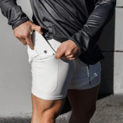 Mesh Quick-drying Sports Short With Phone Pocket(Mesh Quick Drying Sports Short With Phone Pocket) 23 Mesh Quick-drying Sports Short With Phone Pocket(Mesh Quick Drying Sports Short With Phone Pocket) -Mr Saker 09dcba946c130959a75fded77b28e84f