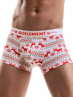 6 Pack Men's U Convex Modal Print Breathable Trunks(6 Pack Mens U Convex Modal Print Breathable Trunks Mrsaker) -Mr Saker 0b772bf672027d0caff9592bca1ec101