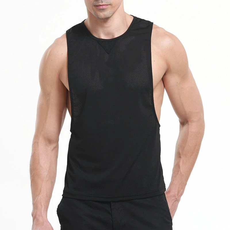Mens Summer Mesh Breathable Fitness Tank Tops(Mens Summer Mesh Breathable Fitness Tank Tops) 2 Mens Summer Mesh Breathable Fitness Tank Tops(Mens Summer Mesh Breathable Fitness Tank Tops) - Image 2