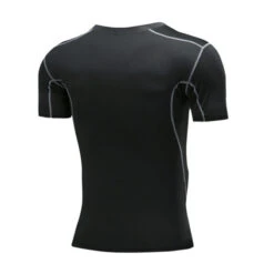 Men's Short-sleeved Tights Fitness Quick-drying Breathable T-shirt(Mens Short Sleeved Tights Fitness Quick Drying Breathable T Shirt) -Mr Saker 0f2ec6412058b0cc0d1678712a531a84 c996ef82 859e 42fd 8e05 cdb737923ba5