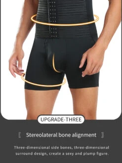 Men's Tummy Control Boxer Briefs With Open Fly(Mens Tummy Control Boxer Briefs With Open Fly) 27 Men's Tummy Control Boxer Briefs With Open Fly(Mens Tummy Control Boxer Briefs With Open Fly) -Mr Saker 10