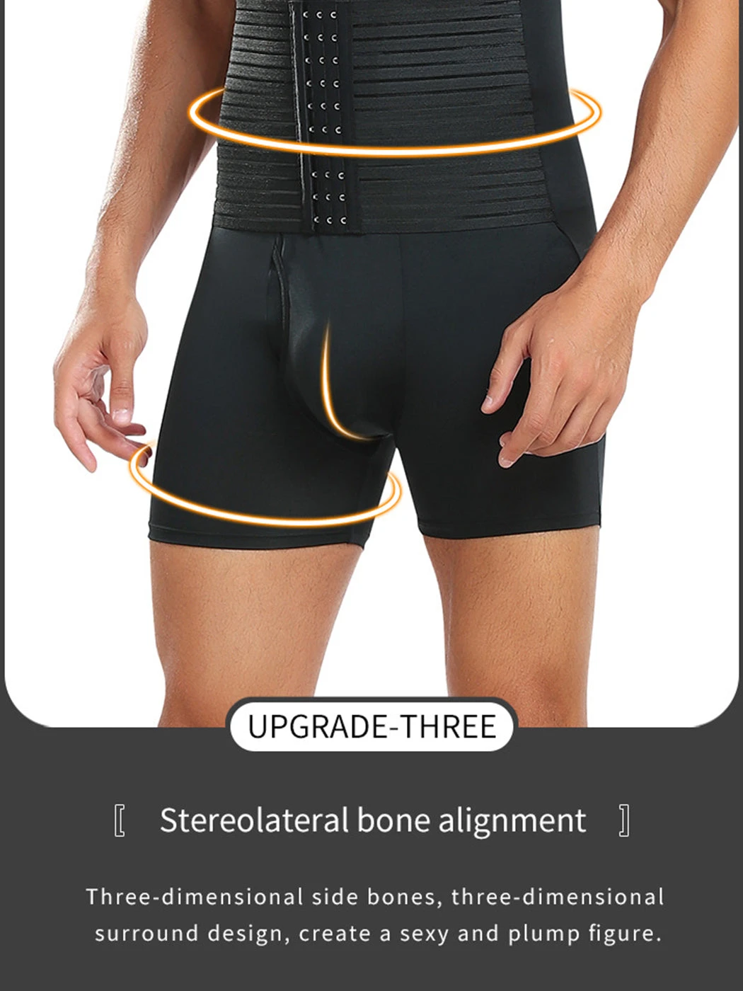 Men's Tummy Control Boxer Briefs With Open Fly(Mens Tummy Control Boxer Briefs With Open Fly) 8 Men's Tummy Control Boxer Briefs With Open Fly(Mens Tummy Control Boxer Briefs With Open Fly) - Image 8