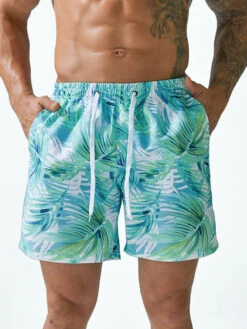 Mens Quick Drying Floral Printed Beach Board Shorts(Mens Quick Drying Floral Printed Beach Board Shorts) 22 Mens Quick Drying Floral Printed Beach Board Shorts(Mens Quick Drying Floral Printed Beach Board Shorts) -Mr Saker 1092a2d90903df5f5c390a908d5d0543