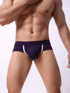 4 Pack Breathable Modal U Convex Pouch Briefs(Modal Breathable Underwear U Convex Pouch Briefs 1) -Mr Saker 10 900d2685 a41f 4c78 bf76 f19ed377f0ff