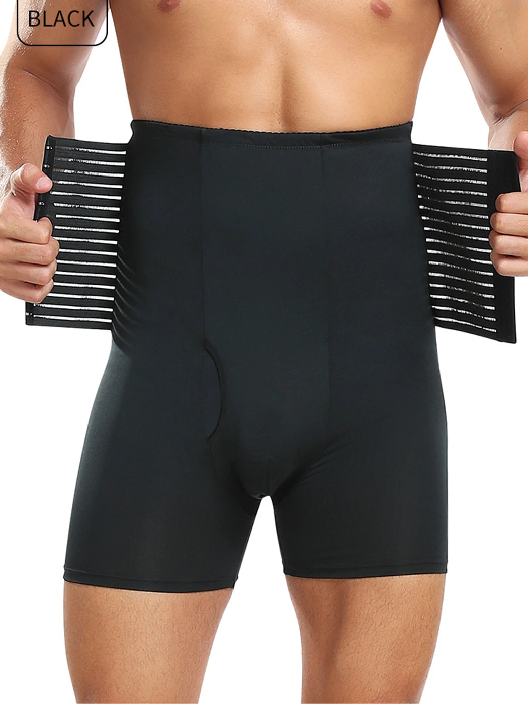 Men's Tummy Control Boxer Briefs With Open Fly(Mens Tummy Control Boxer Briefs With Open Fly) 3 Men's Tummy Control Boxer Briefs With Open Fly(Mens Tummy Control Boxer Briefs With Open Fly) - Image 3