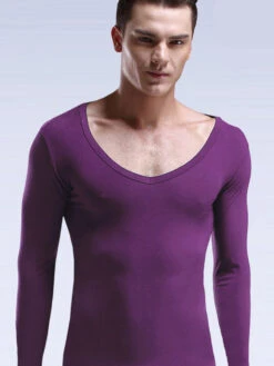 Mens Ultra Soft Low Cut V-Neck Thermal Shirt(Mens Ultra Soft Low Cut V Neck Thermal Shirt) 31 Mens Ultra Soft Low Cut V-Neck Thermal Shirt(Mens Ultra Soft Low Cut V Neck Thermal Shirt) -Mr Saker 11780272988 1692867452