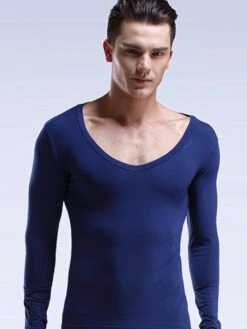 Mens Ultra Soft Low Cut V-Neck Thermal Shirt(Mens Ultra Soft Low Cut V Neck Thermal Shirt) 30 Mens Ultra Soft Low Cut V-Neck Thermal Shirt(Mens Ultra Soft Low Cut V Neck Thermal Shirt) -Mr Saker 11812208401 1692867452