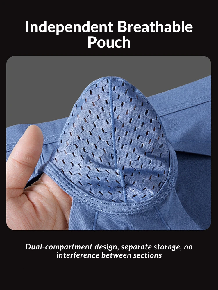 2 Pack Men's Breathable Pouch Separate Modal Briefs(2 Pack Mens Sexy Separate Modal Briefs) 12 2 Pack Men's Breathable Pouch Separate Modal Briefs(2 Pack Mens Sexy Separate Modal Briefs) - Image 12