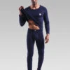 Men's Ultra Soft Thermal Underwear With Fleece Lined(Mens Ultra Soft Thermal Underwear With Fleece Lined)