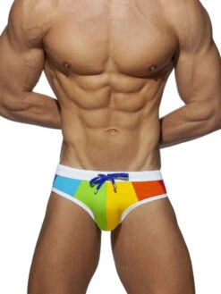 Mens Beachwear Bulge Pouch Paded Swim Briefs(Mens Beachwear Bulge Pouch Paded Swim Briefs) -Mr Saker 1697c6af9f2c47a62aec45fe02fdacee