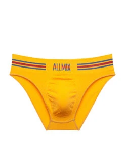 5 Pack ALLMIX Men's Seamless Bulge Pouch Briefs(5 Pack Mens Seamless Bulge Pouch Briefs)