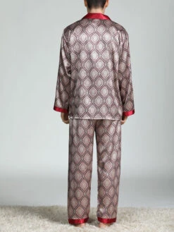 Men's Print Sleepwear Silk Satin Pajamas Set(Mens Print Sleepwear Silk Satin Pajamas Set) 24 Men's Print Sleepwear Silk Satin Pajamas Set(Mens Print Sleepwear Silk Satin Pajamas Set) -Mr Saker 1776b726ed835e88caecf8ae6c52a5da