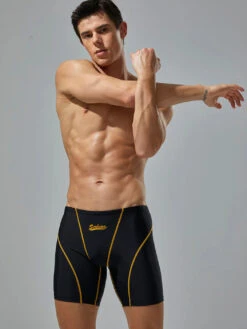 Men’s Athletic Quick-drying Swim Trunks(Men S Athletic Quick Drying Swim Jammers)