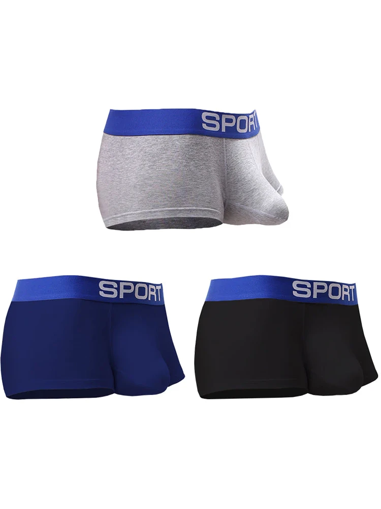 3 Pack Mens Sculpt Bulge Shape Support Pouch Underwear(3 Pack Mens Sculpt Bulge Shape Support Pouch Underwear) 19 3 Pack Mens Sculpt Bulge Shape Support Pouch Underwear(3 Pack Mens Sculpt Bulge Shape Support Pouch Underwear) - Image 19