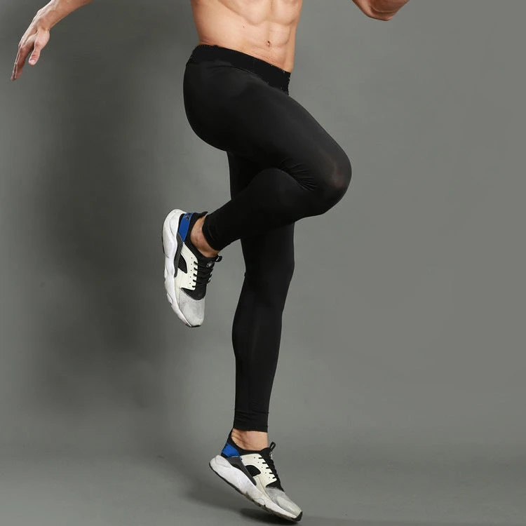 Men's Quick-drying FitnessHigh Stretch Leggings(Mens Quick Drying Fitness High Stretch Leggings) 2 Men's Quick-drying FitnessHigh Stretch Leggings(Mens Quick Drying Fitness High Stretch Leggings) - Image 2