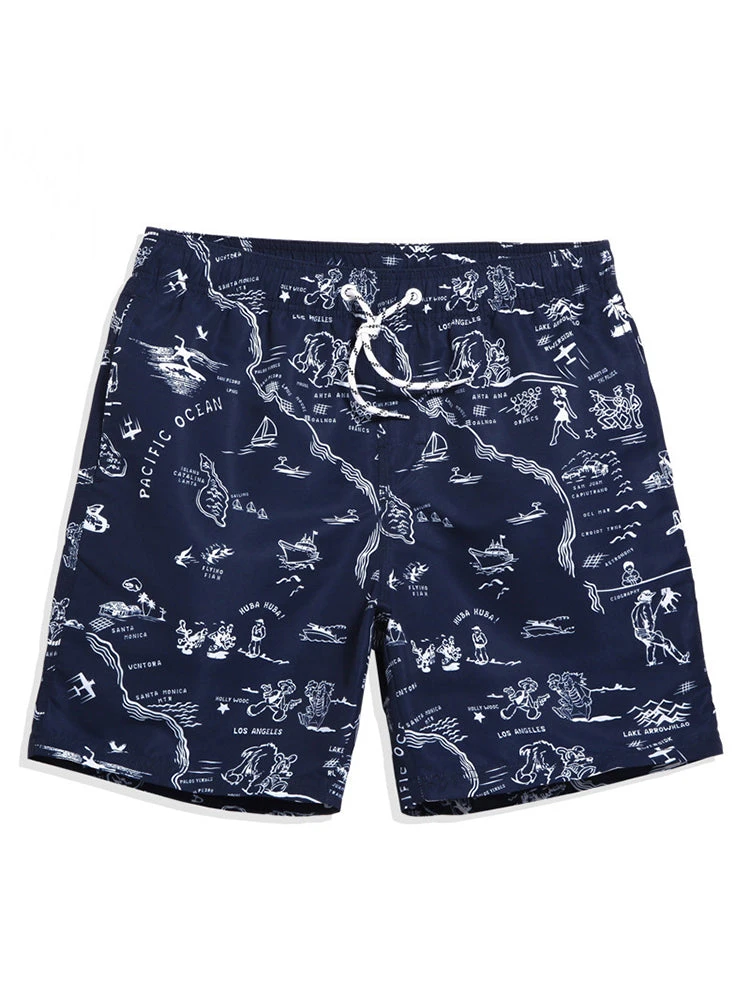Men’s Relaxed Prints Quick-drying Board Shorts(Men S Relaxed Prints Quick Drying Board Shorts) 9 Men’s Relaxed Prints Quick-drying Board Shorts(Men S Relaxed Prints Quick Drying Board Shorts) - Image 9