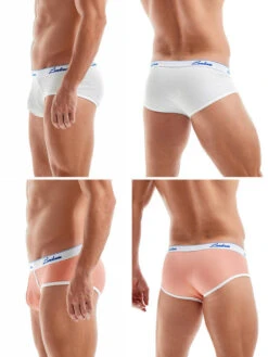 2 Pack Men's Thread Cotton Pouch Briefs(2 Pack Mens Thread Cotton Pouch Briefs) -Mr Saker 1 10 2 94a49275 a16f 4ea7 88ab e0d651dbe35d