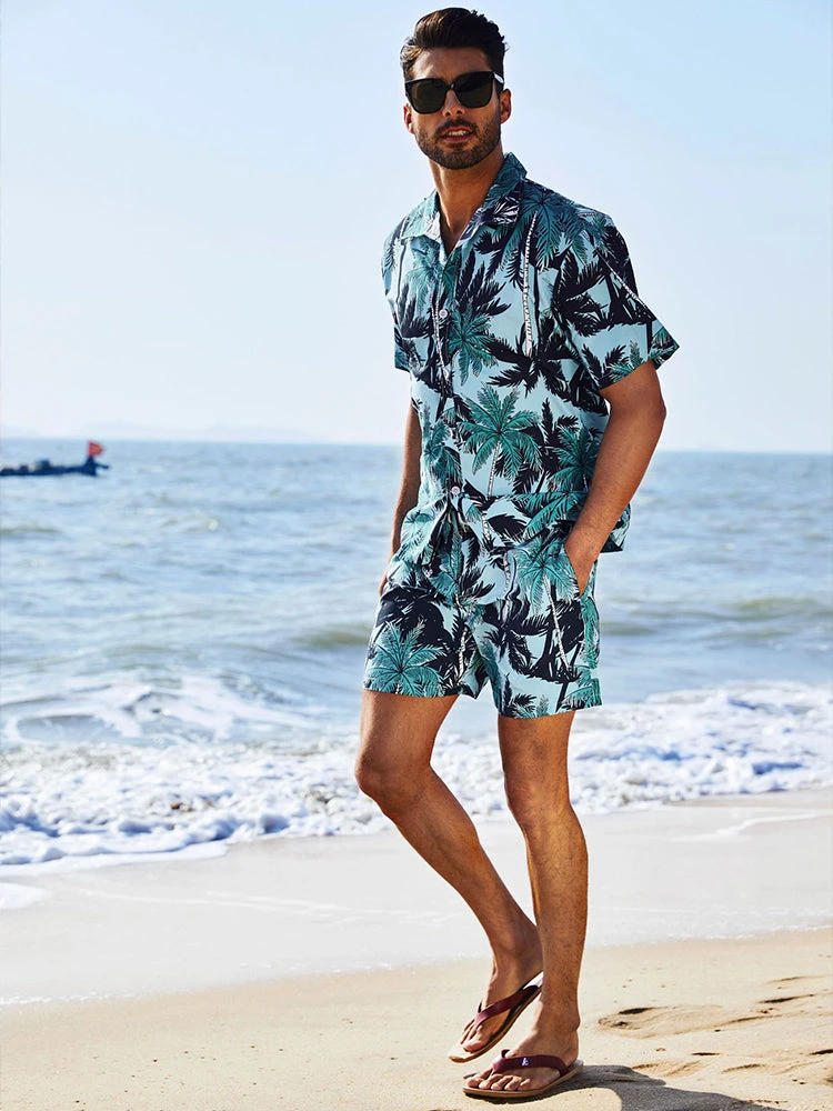 Men’s Beach Summer Holiday Patterned Sets(Men S Beach Holiday Patterned Sets) 3 Men’s Beach Summer Holiday Patterned Sets(Men S Beach Holiday Patterned Sets) - Image 3