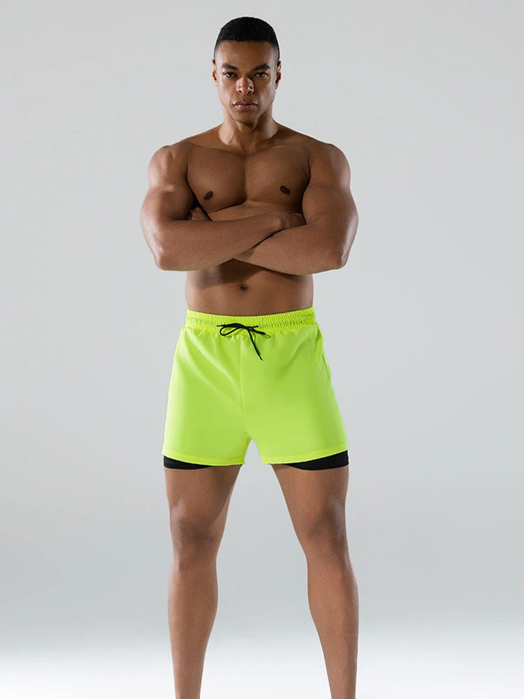 Men's Minimalist Design Sporty Cut Odor-Control Board Shorts(Mens Minimalist Design Sporty Cut Odor Control Board Shorts) 3 Men's Minimalist Design Sporty Cut Odor-Control Board Shorts(Mens Minimalist Design Sporty Cut Odor Control Board Shorts) - Image 3