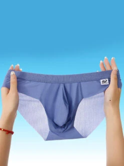 3 Pack Men's Ultra-Thin Breathable Ribbed Ice Silk Briefs(3 Pack Mens Ultra Thin Breathable Ribbed Ice Silk Briefs) 22 3 Pack Men's Ultra-Thin Breathable Ribbed Ice Silk Briefs(3 Pack Mens Ultra Thin Breathable Ribbed Ice Silk Briefs) -Mr Saker 1 10 35fbe171 ec22 4ced a277 32e10017338e