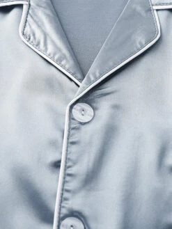 Men's Button Down Satin Pajama Set(Mens Button Down Satin Pajama Set) -Mr Saker 1 10 41bd58ab cb13 4039 b08f 4cb2ccb63cd8