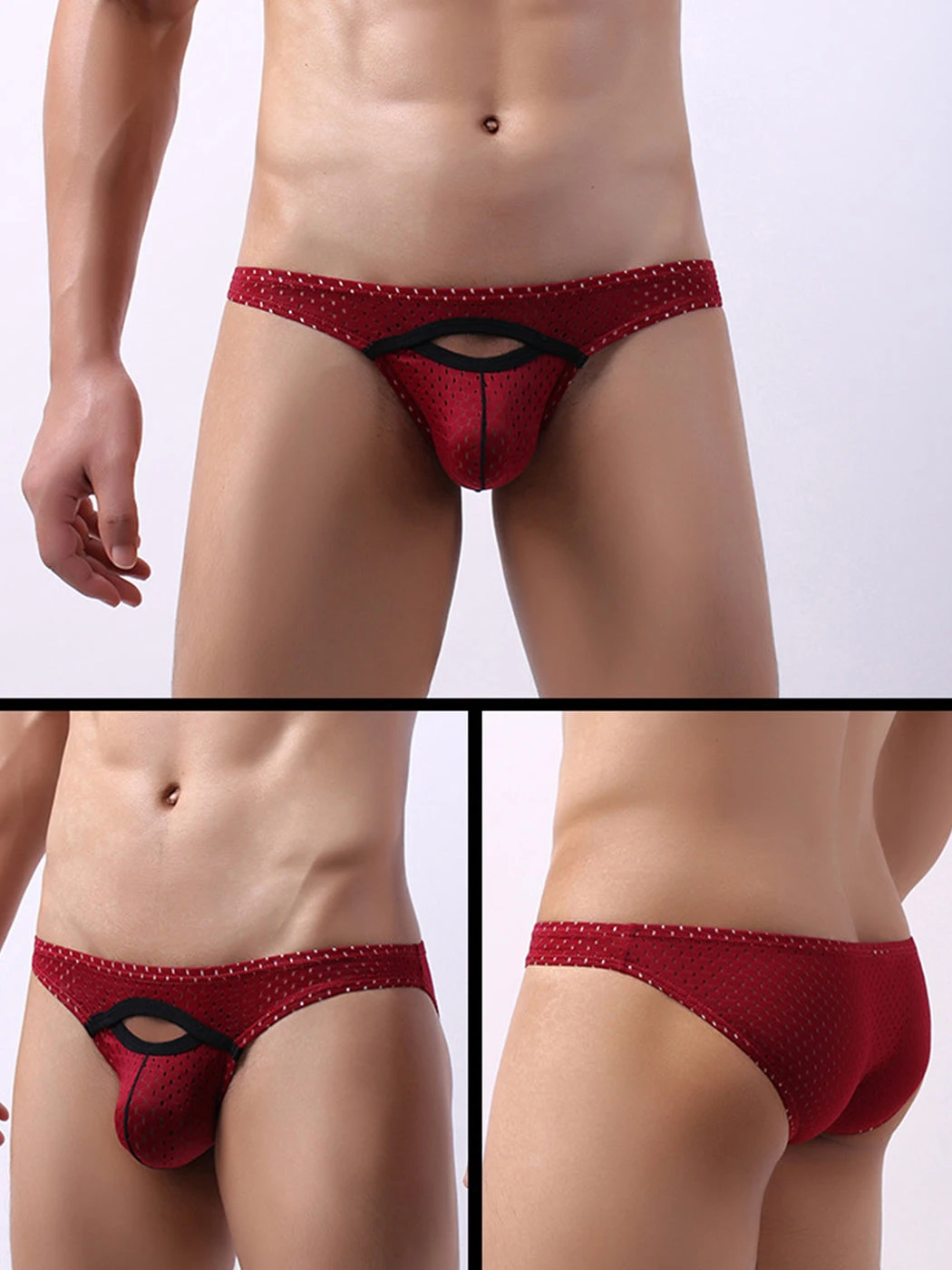 6 Pack Men’s Sexy Hollow Out Bikinis(6 Pack Men S Sexy Hollow Out Bikinis) 17 6 Pack Men’s Sexy Hollow Out Bikinis(6 Pack Men S Sexy Hollow Out Bikinis) - Image 17