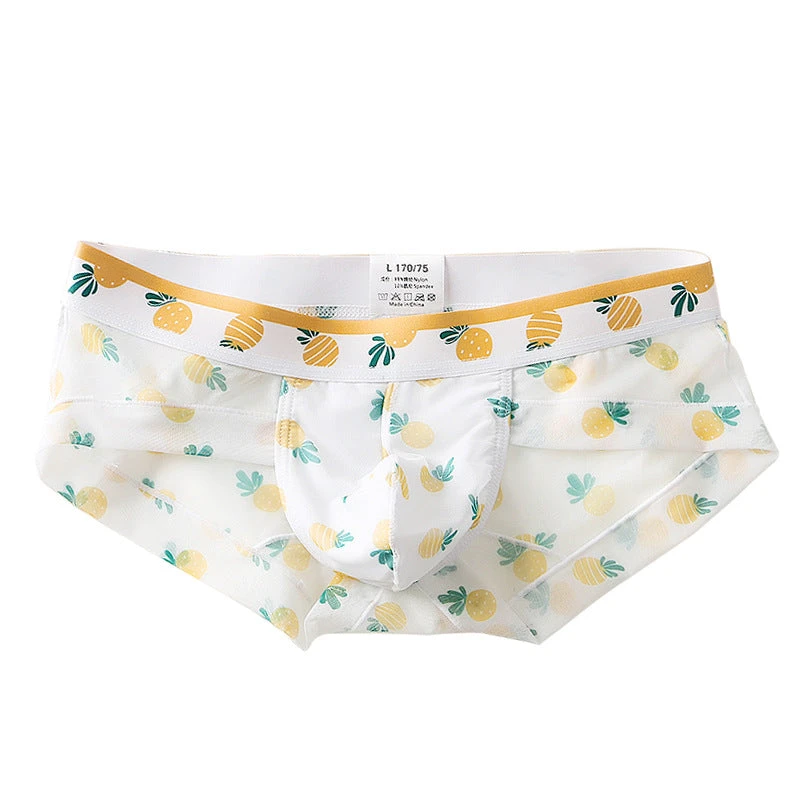 4 Pack Men’s Flower Print Pouch Briefs(Men S Flower Print Pouch Briefs) 1 4 Pack Men’s Flower Print Pouch Briefs(Men S Flower Print Pouch Briefs)