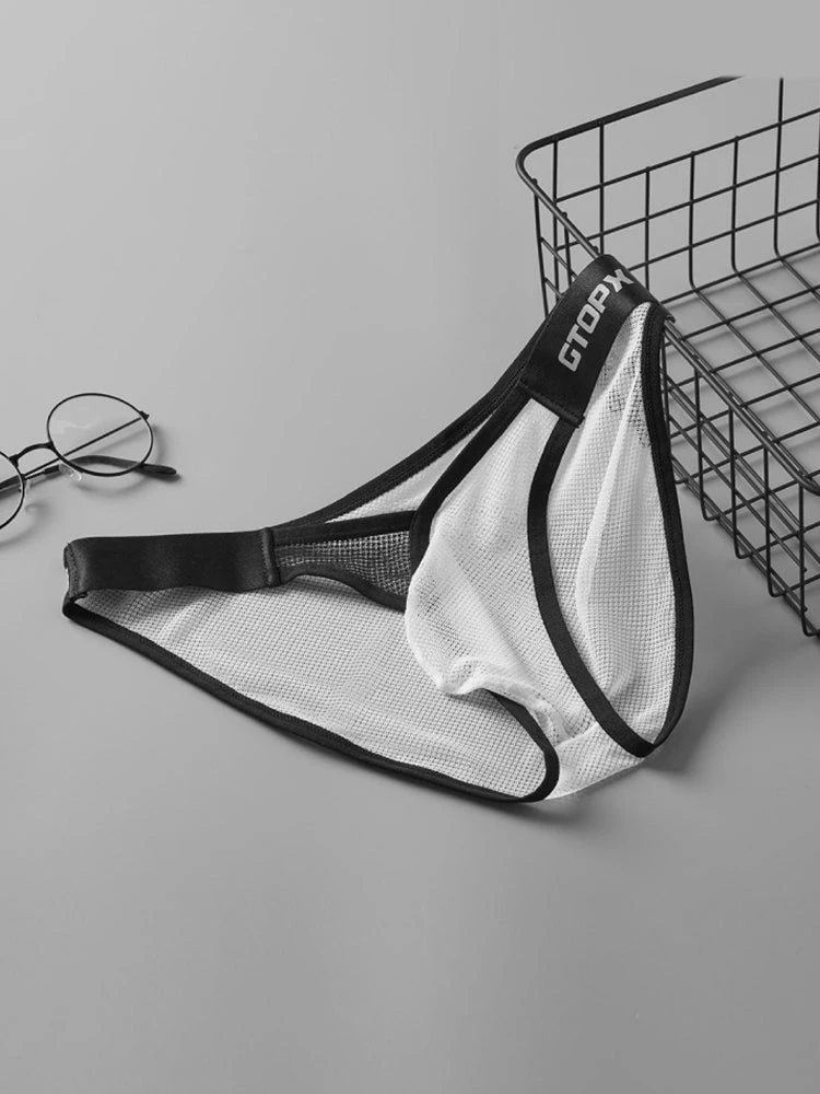 2 Pack Men's U-Pouch Sheer Mesh Briefs(2 Pack Mens U Pouch Sheer Mesh Briefs) 8 2 Pack Men's U-Pouch Sheer Mesh Briefs(2 Pack Mens U Pouch Sheer Mesh Briefs) - Image 8