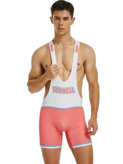 Men’s Spliced Color Wrestling Singlet Bodysuit(Mens Color Matching Wrestling One Piece Vest) 16 Men’s Spliced Color Wrestling Singlet Bodysuit(Mens Color Matching Wrestling One Piece Vest) -Mr Saker 1 10 85a1c285 1361 487d aed4 94bd8e970cf1