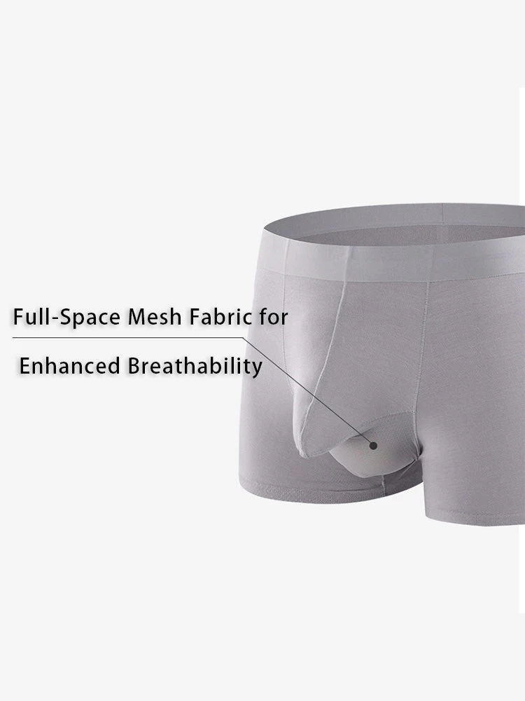 3 Pack Men's Separation Design Seamless Antibacterial Breathable Trunks(3 Pack Mens Separation Design Seamless Antibacterial Breathable Trunks) 3 3 Pack Men's Separation Design Seamless Antibacterial Breathable Trunks(3 Pack Mens Separation Design Seamless Antibacterial Breathable Trunks) - Image 3