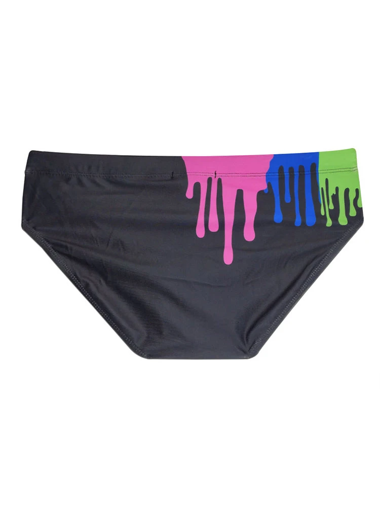 Graffiti Cushioned Men's Swimsuit Briefs(Graffiti Cushioned Mens Swimsuit Briefs) 18 Graffiti Cushioned Men's Swimsuit Briefs(Graffiti Cushioned Mens Swimsuit Briefs) - Image 18