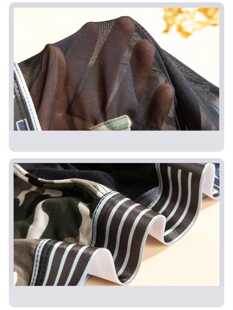 4-pack Men's Cotton Seamless Mesh Breathable Boxer Briefs(4 Pack Mens Cotton Seamless Mesh Breathable Boxer Briefs) 11 4-pack Men's Cotton Seamless Mesh Breathable Boxer Briefs(4 Pack Mens Cotton Seamless Mesh Breathable Boxer Briefs) - Image 11