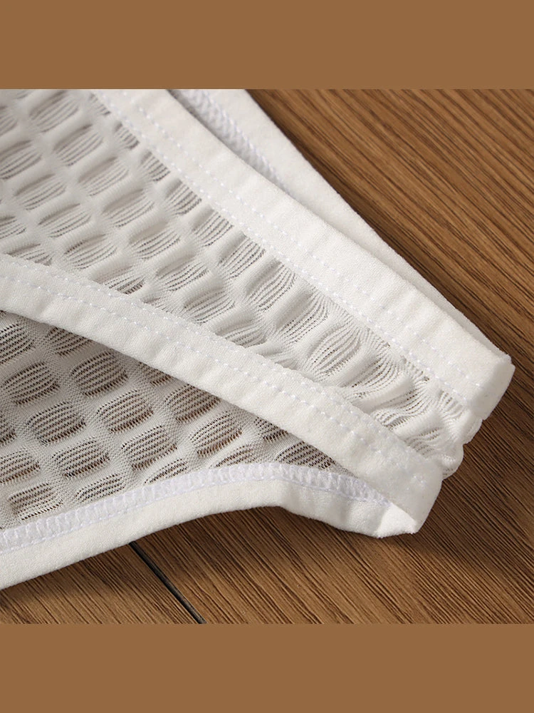 2 Pack Men's Solid-Color Checkered Briefs(2 Pack Mens Solid Color Checkered Briefs) 3 2 Pack Men's Solid-Color Checkered Briefs(2 Pack Mens Solid Color Checkered Briefs) - Image 3