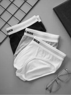 2-Pack Men's Threaded Design Breathable Comfort Low-Rise Thin U-convex Briefs(Mens Threaded Design Breathable Comfort Low Rise Thin U Convex Briefs) -Mr Saker 1 10 dcad4389 fff7 4705 b52c d6adc49cfad5