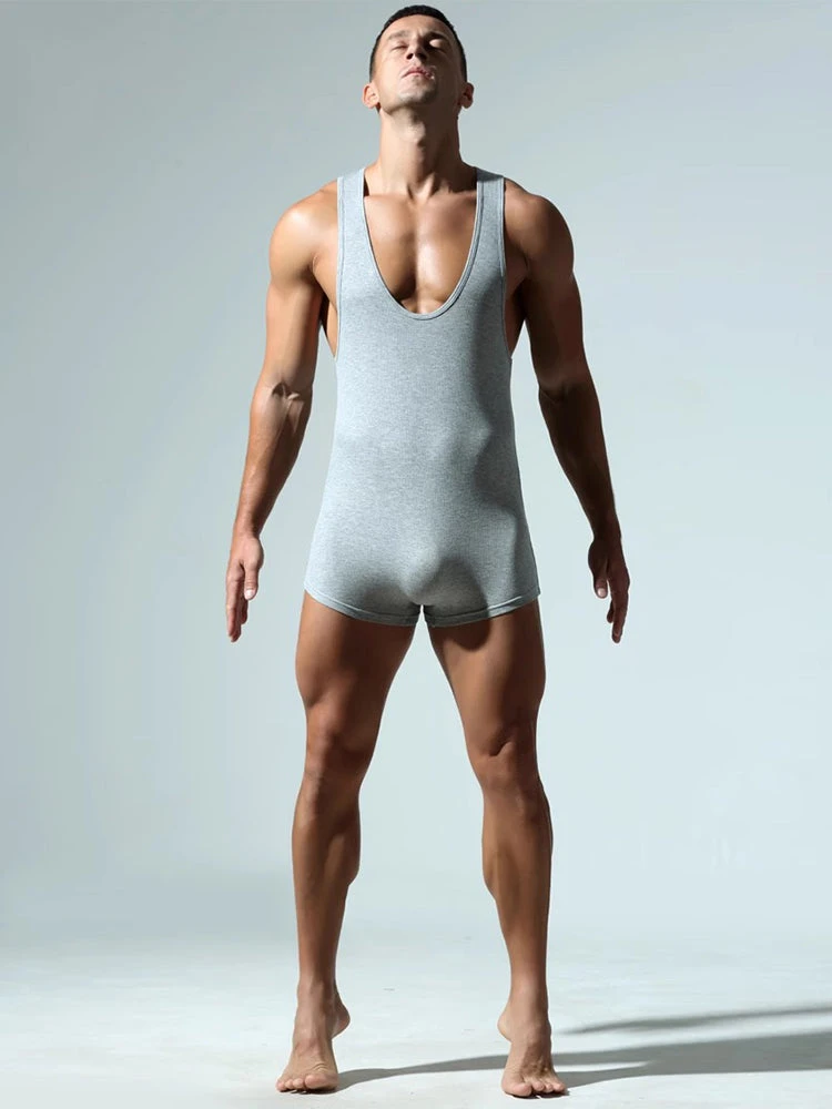 Men's Wrestling Suit Fitness Home Bodysuit(Mens Wrestling Suit Fitness Home Bodysuit) 9 Men's Wrestling Suit Fitness Home Bodysuit(Mens Wrestling Suit Fitness Home Bodysuit) - Image 9