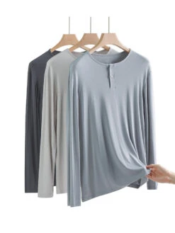 60S Modal Men's Solid Color Pajama Set | Comfortable Casual Wear For All Seasons(60s Modal Mens Solid Color Pajama Set Comfortable Casual Wear For All Seasons) 27 60S Modal Men's Solid Color Pajama Set | Comfortable Casual Wear For All Seasons(60s Modal Mens Solid Color Pajama Set Comfortable Casual Wear For All Seasons) -Mr Saker 1 10 f850340c 0e56 4312 9b8d 84beadddd200