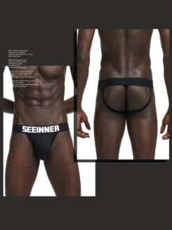 2 Pack Men's Cotton Stretch Jock Strap(2 Pack Mens Cotton Stretch Jock Strap) -Mr Saker 1 11 2