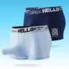 Men’s Separate Pouch Cotton Trunks With Fly Front(Men S Separate Pouch Cotton Trunks With Fly Front)