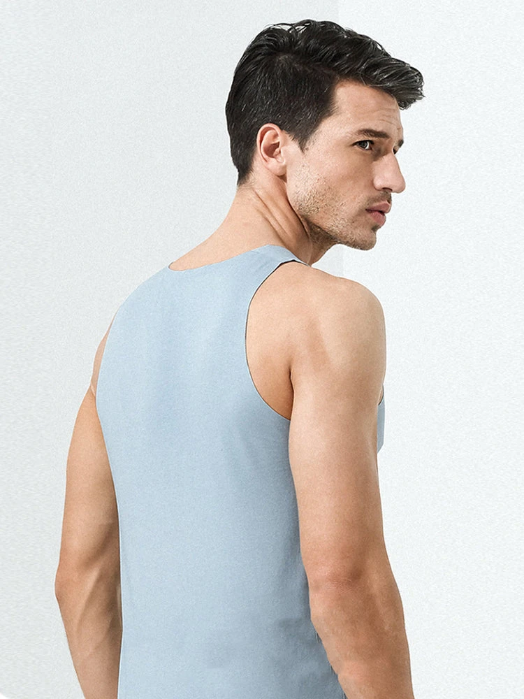 Men's Seamless Sports Fitness Vest Sleeveless Tank Top(Mens Seamless Sports Fitness Vest Sleeveless Tank Top) 4 Men's Seamless Sports Fitness Vest Sleeveless Tank Top(Mens Seamless Sports Fitness Vest Sleeveless Tank Top) - Image 4