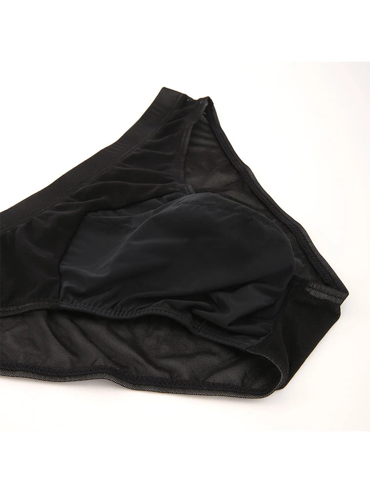 2 Pack Men's Seductive Mesh Sheer Briefs(2 Pack Mens Seductive Mesh Sheer Briefs) 9 2 Pack Men's Seductive Mesh Sheer Briefs(2 Pack Mens Seductive Mesh Sheer Briefs) - Image 9