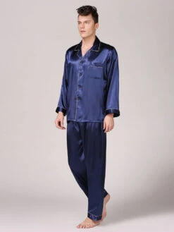 Men's Classic Satin Pajama Set Sleepwear(Mens Classic Satin Pajama Set Sleepwear) 27 Men's Classic Satin Pajama Set Sleepwear(Mens Classic Satin Pajama Set Sleepwear) -Mr Saker 1 11 32f79355 fbe2 4f44 b0bd c28ba7ea7715