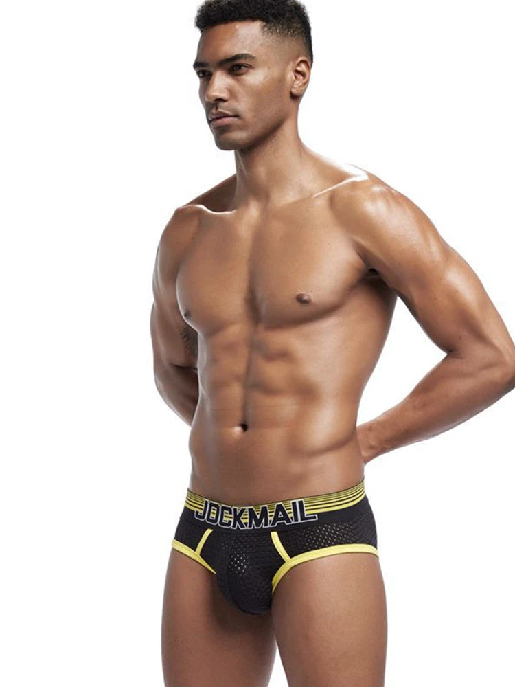 2 Pack Men's Breathable Mesh Luminous U-Pouch Briefs(Mens Breathable Mesh Luminous U Pouch Briefs) 2 2 Pack Men's Breathable Mesh Luminous U-Pouch Briefs(Mens Breathable Mesh Luminous U Pouch Briefs) - Image 2