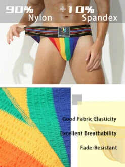 2 Pack Men's Sexy Rainbow Stretchy Breathable Soft U-Convex Pouch Bikini(2 Pack Mens Sexy Rainbow Stretchy Breathable Soft U Convex Pouch Bikini) 20 2 Pack Men's Sexy Rainbow Stretchy Breathable Soft U-Convex Pouch Bikini(2 Pack Mens Sexy Rainbow Stretchy Breathable Soft U Convex Pouch Bikini) -Mr Saker 1 11 59a2f774 a731 4b57 b3cc 71b857e07348