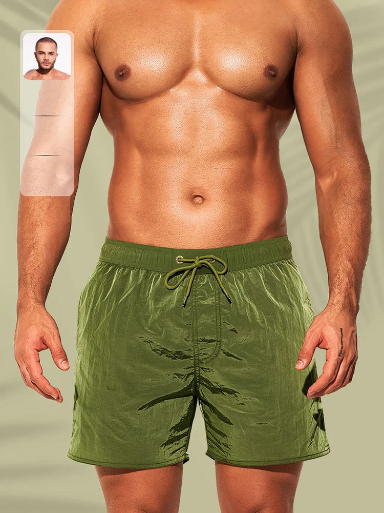 Men's Double-Layer Loose Board Shorts(Mens Double Layer Loose Board Shorts) 2 Men's Double-Layer Loose Board Shorts(Mens Double Layer Loose Board Shorts) - Image 2